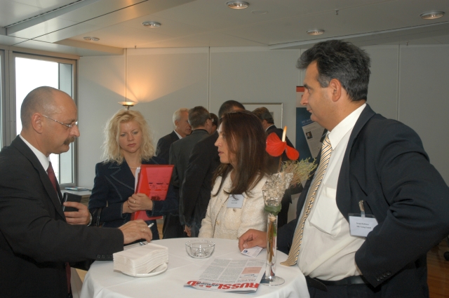 Wirtschaftstag des BVMW mit der Commerzbank Frankfurt am Main und dem Zentrum für Marketing des russischen Unternehmer – Verbandes RSPP, 05.09.2007 in Frankfurt/Main